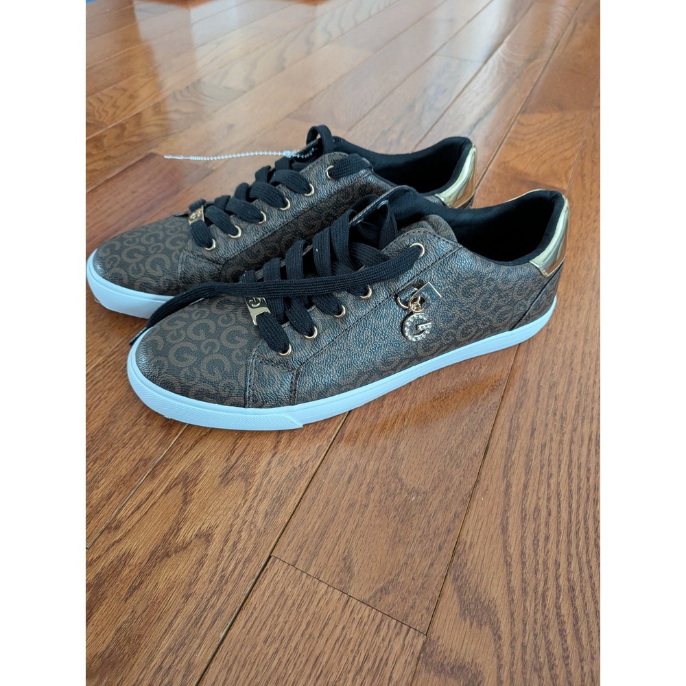 CBG Los Angeles Women's GGODLY2-R Brown Monogram Sneakers Size 11M - Picture 7 of 7